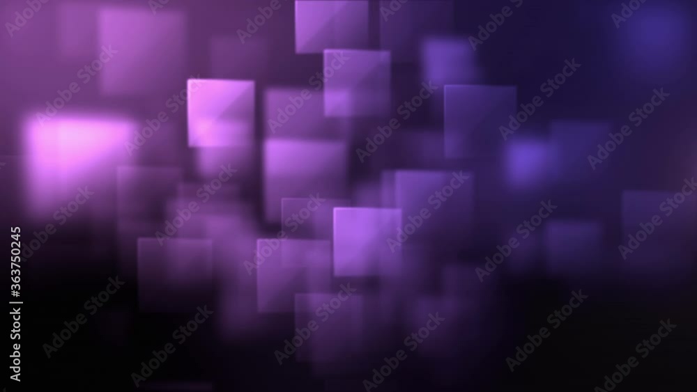 Firefly followed by purple and pink cubes trail with 3d cubes background Firefly followed by purple and pink cubes trail with 3d cubes background