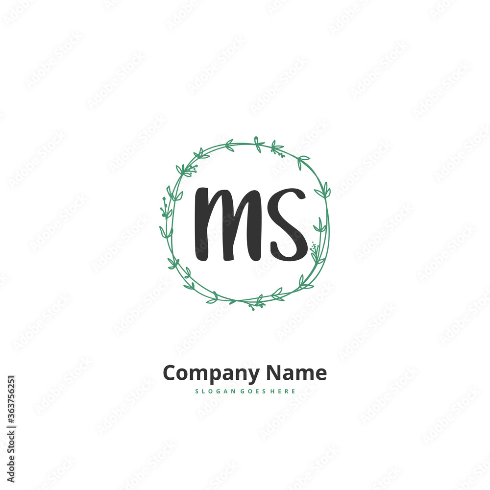M S MS Initial handwriting and signature logo design with circle. Beautiful design handwritten logo for fashion, team, wedding, luxury logo. M S MS Initial handwriting and signature logo design with circle. Beautiful design handwritten logo for fashion, team, wedding, luxury logo.