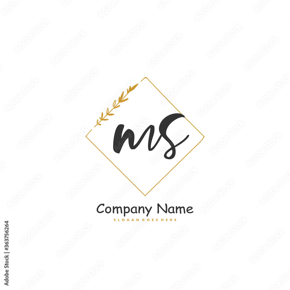 M S MS Initial handwriting and signature logo design with circle. Beautiful design handwritten logo for fashion, team, wedding, luxury logo. M S MS Initial handwriting and signature logo design with circle. Beautiful design handwritten logo for fashion, team, wedding, luxury logo.