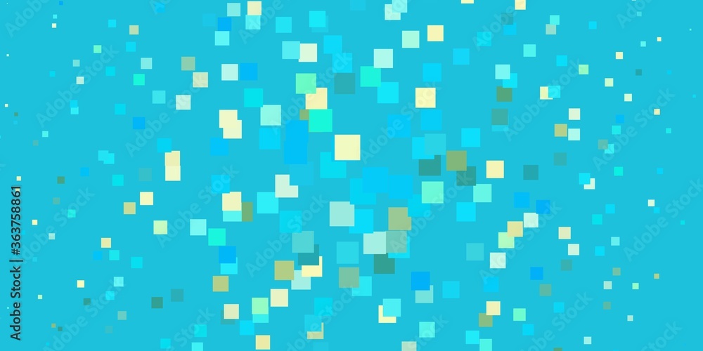 Light Blue, Green vector texture in rectangular style. Abstract gradient illustration with rectangles. Pattern for commercials, ads. Light Blue, Green vector texture in rectangular style. Abstract gradient illustration with rectangles. Pattern for commercials, ads.