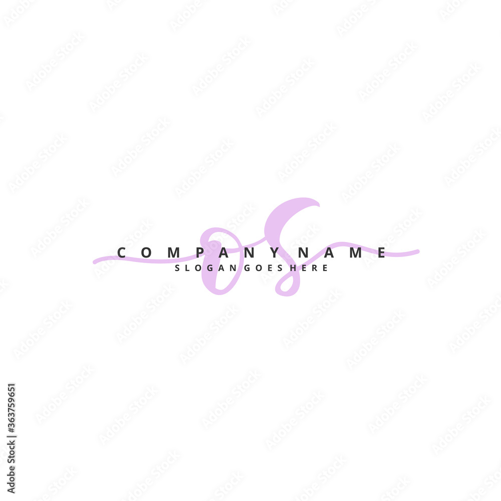 O S OS Initial handwriting and signature logo design with circle. Beautiful design handwritten logo for fashion, team, wedding, luxury logo. O S OS Initial handwriting and signature logo design with circle. Beautiful design handwritten logo for fashion, team, wedding, luxury logo.