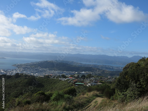 view from the top of the mountain
