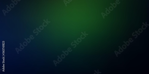 Dark Green vector smart blurred template. Shining colorful illustration in blur style. Best design for your business. © Guskova