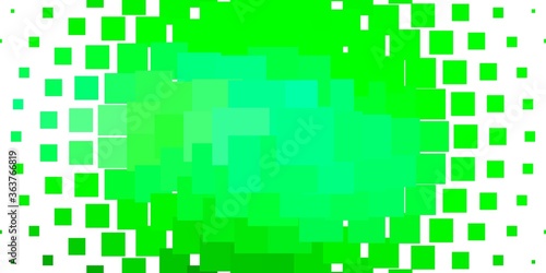 Light Green vector backdrop with rectangles. Modern design with rectangles in abstract style. Best design for your ad  poster  banner.