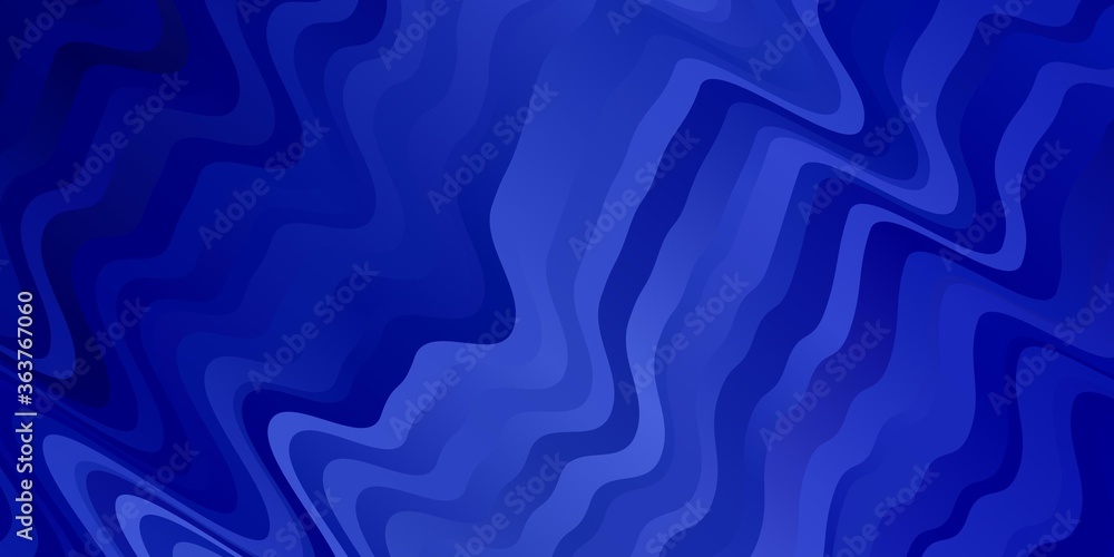Light BLUE vector layout with wry lines. Abstract illustration with bandy gradient lines. Best design for your ad, poster, banner. Light BLUE vector layout with wry lines. Abstract illustration with bandy gradient lines. Best design for your ad, poster, banner.