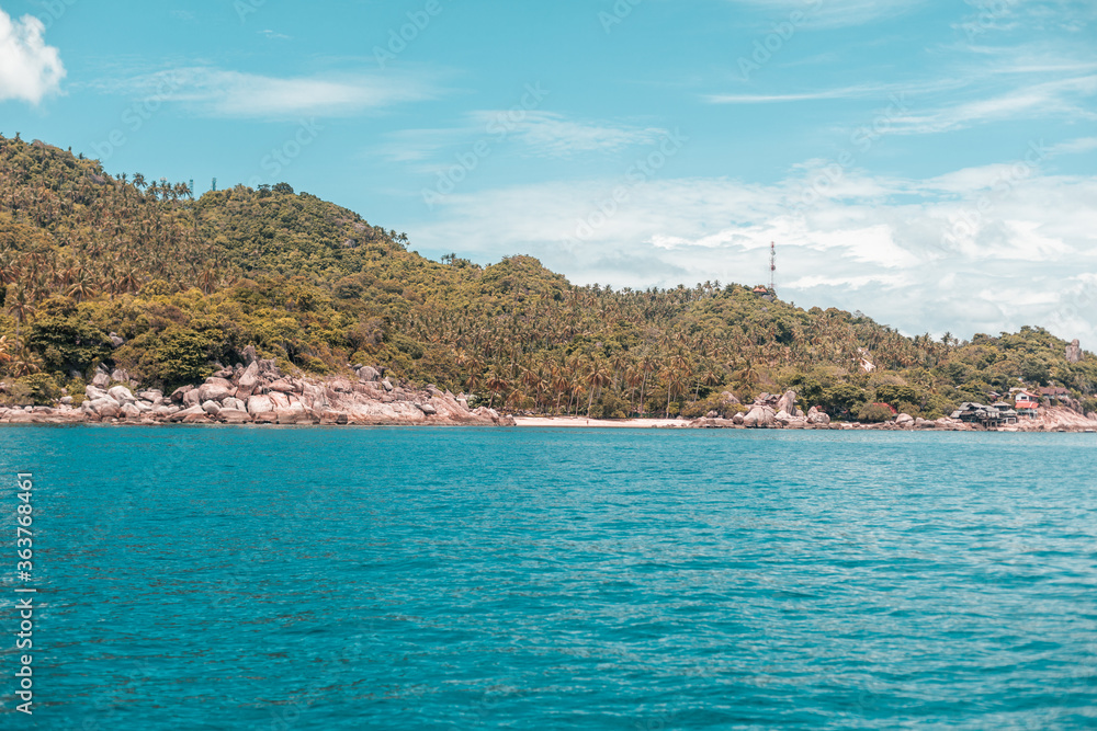 view from the sea