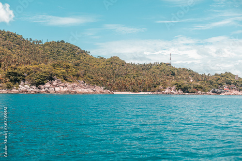 view from the sea