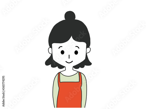 主婦　笑顔