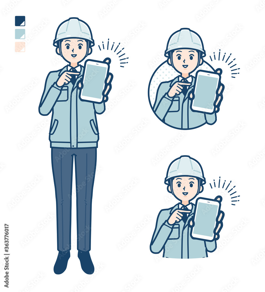 simple work wear man_smartphone-show-screen simple work wear man_smartphone-show-screen