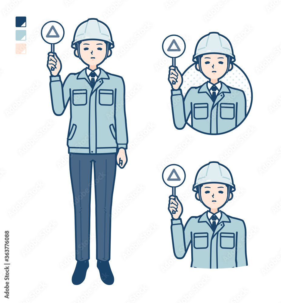 simple work wear man_Triangle-panel simple work wear man_Triangle-panel