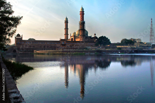 The Tajul Masajid of Bhopal, India during the festive season of Ramzaan