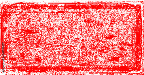 Stamp Texture . Distressed Brush Stroke . red Modern banner .