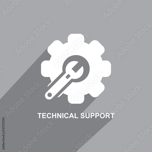 technical support icon, Business icon vector