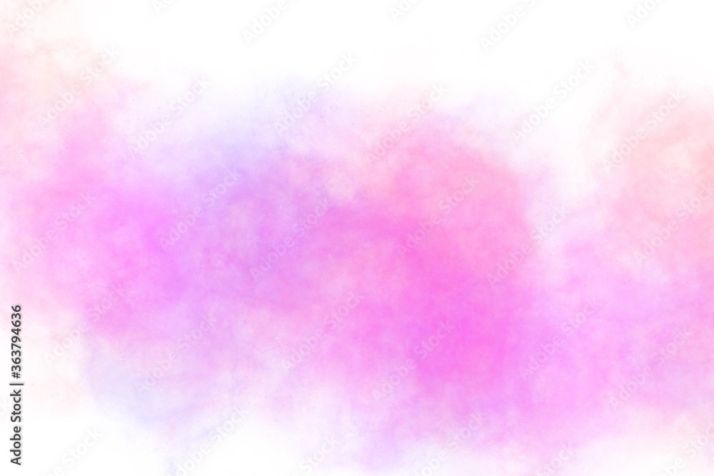 Subtle background in soft light pink pastel watercolor - abstract pale spring texture
