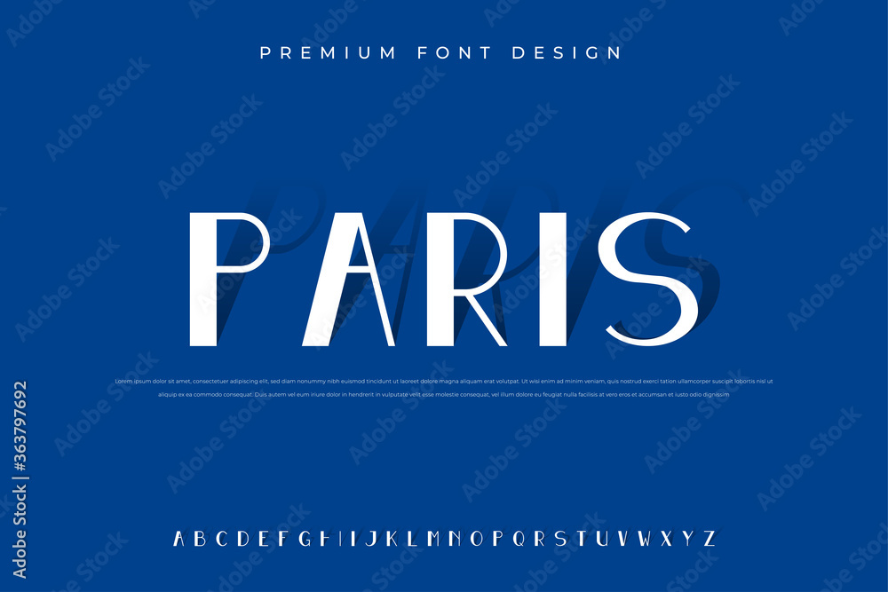 elegant alphabet with minimalist and modern style use for logo and fashion brand elegant alphabet with minimalist and modern style use for logo and fashion brand