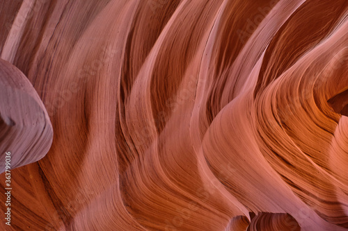 Antelope Canyon lights and rocks arizona usa