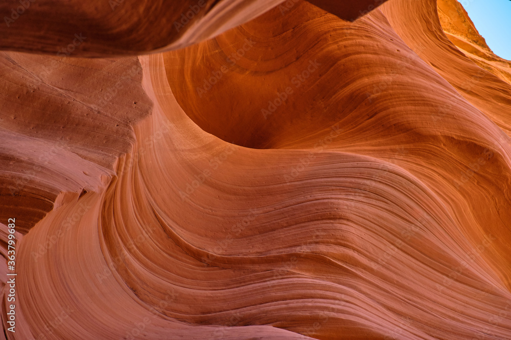 Obraz premium Antelope Canyon lights and rocks arizona usa