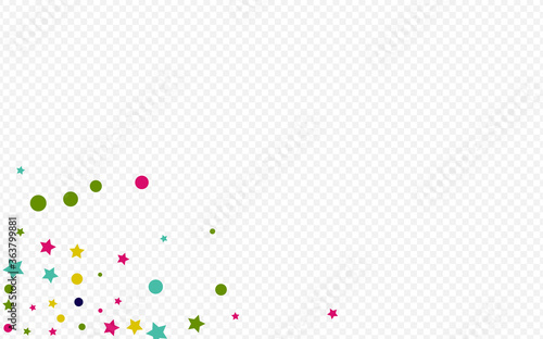 White Circle Effect Transparent Background. 