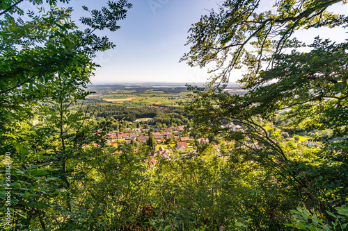 Along the panorama path in Heiligenberg