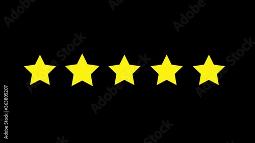 Lit five stars