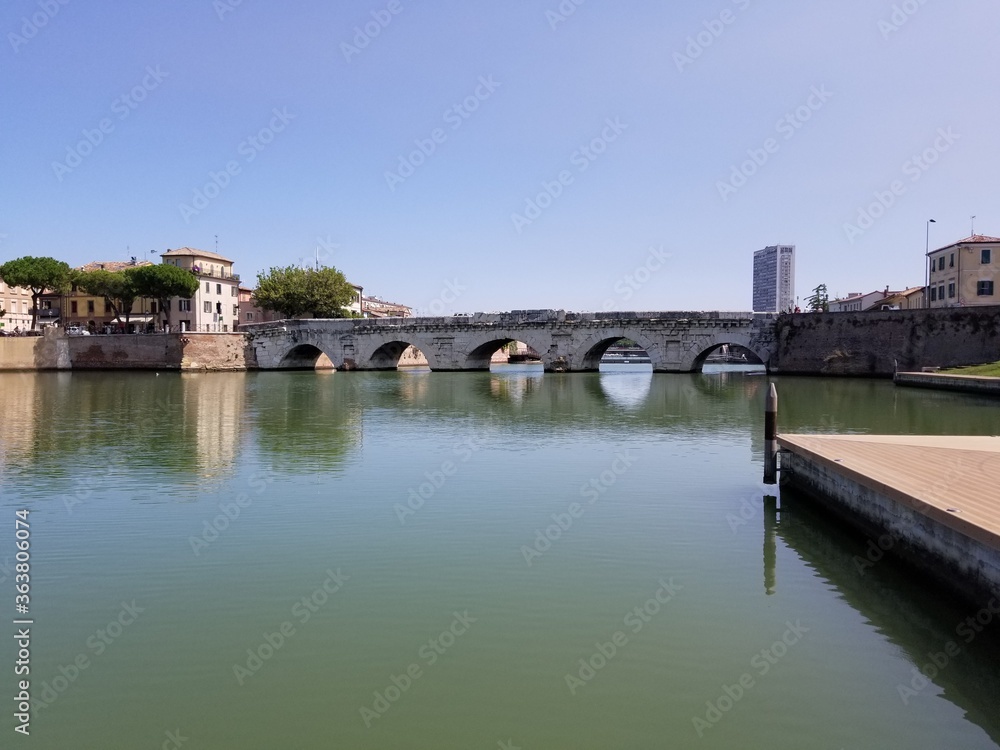 bridge over the river