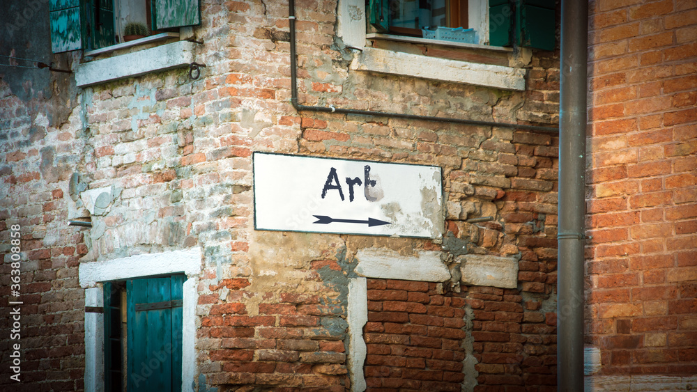 Street Sign to Art