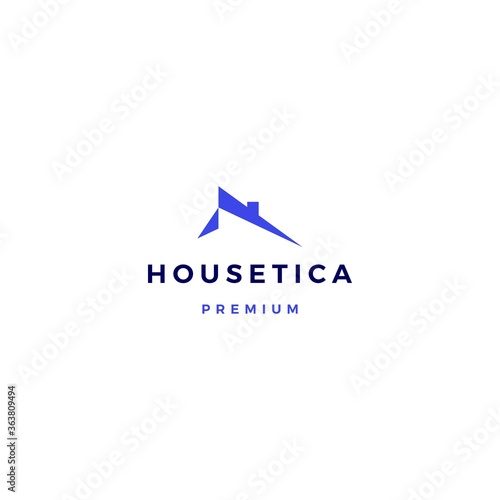 Free Download house home mortgage roof architect logo vector icon illustration - GFXLoad