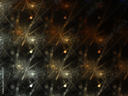 Imaginatory fractal background Image