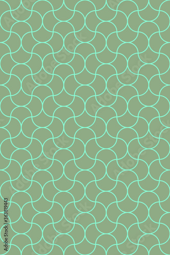 Abstract vector wave line.