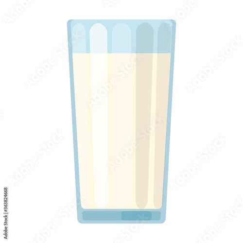 Milk vector icon.Cartoon vector icon isolated on white background milk.