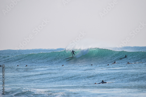 Sticker Japanese Beach on the Pacific Ocean close to Tokyo called Hebara