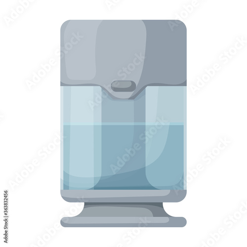 Humidifier vector icon.Cartoon vector icon isolated on white background humidifier.