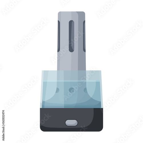 Humidifier vector icon.Cartoon vector icon isolated on white background humidifier.