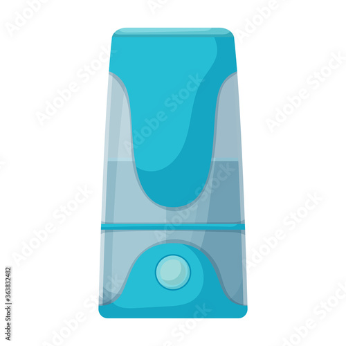 Humidifier vector icon.Cartoon vector icon isolated on white background humidifier.