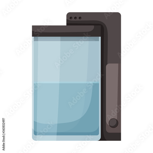 Humidifier vector icon.Cartoon vector icon isolated on white background humidifier.