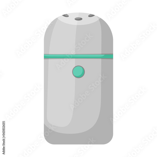 Humidifier vector icon.Cartoon vector icon isolated on white background humidifier.