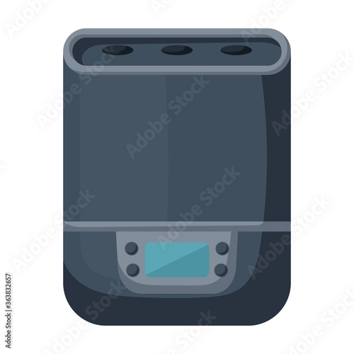Humidifier vector icon.Cartoon vector icon isolated on white background humidifier.