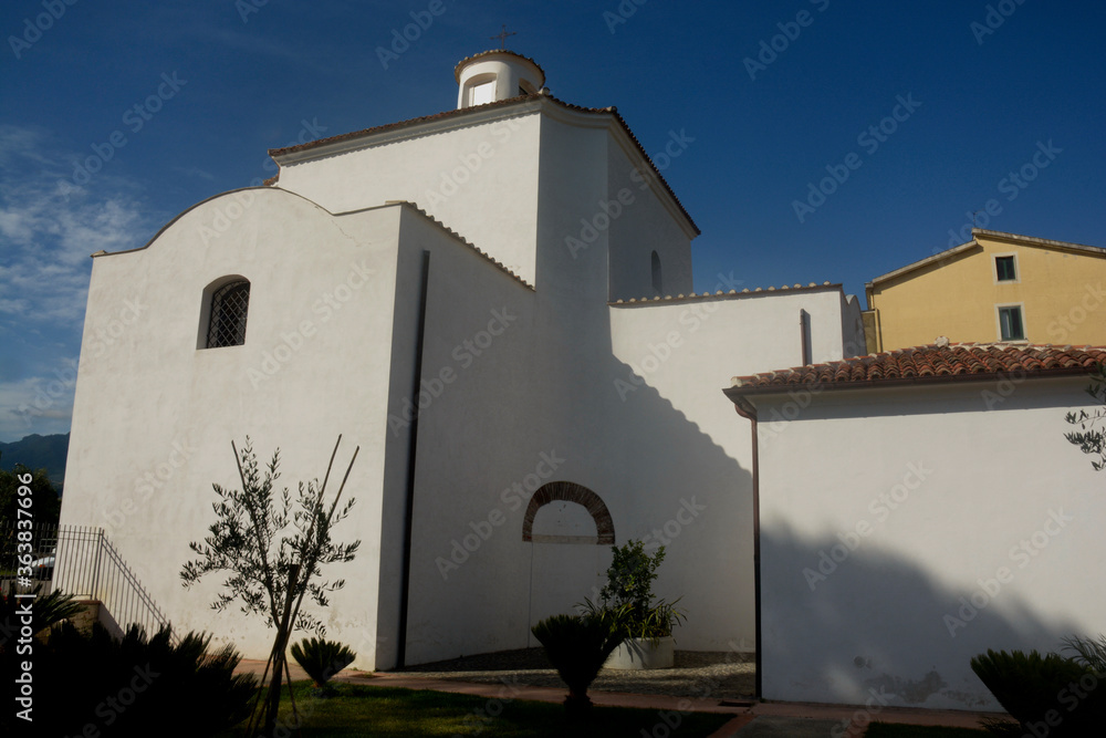 Fototapeta premium Italia : Chiesa di Santa Maria A Vico,Giffoni Valle Piana,Luglio 2020.
