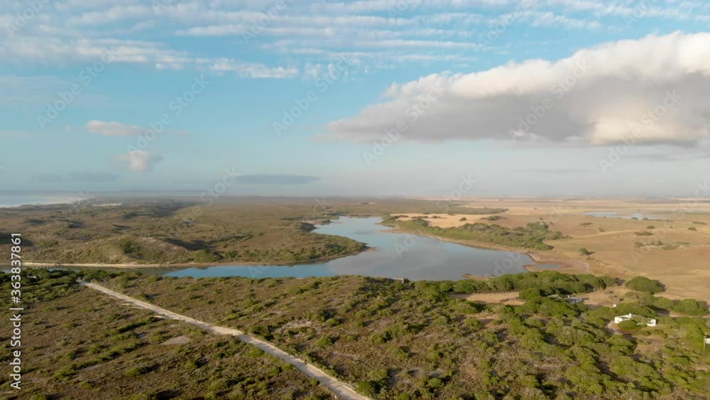 The estuary Die Mond on the Southern Cape Coast The estuary Die Mond on the Southern Cape Coast
