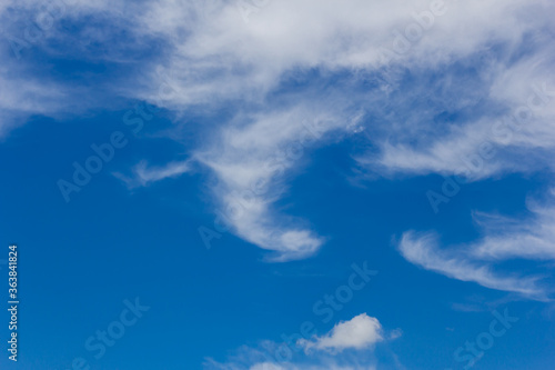 Nice white cloud on the sky