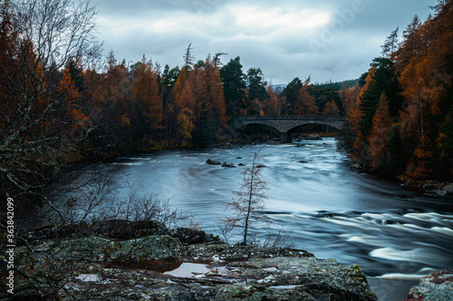 Long exposure photo of the River Dee photo