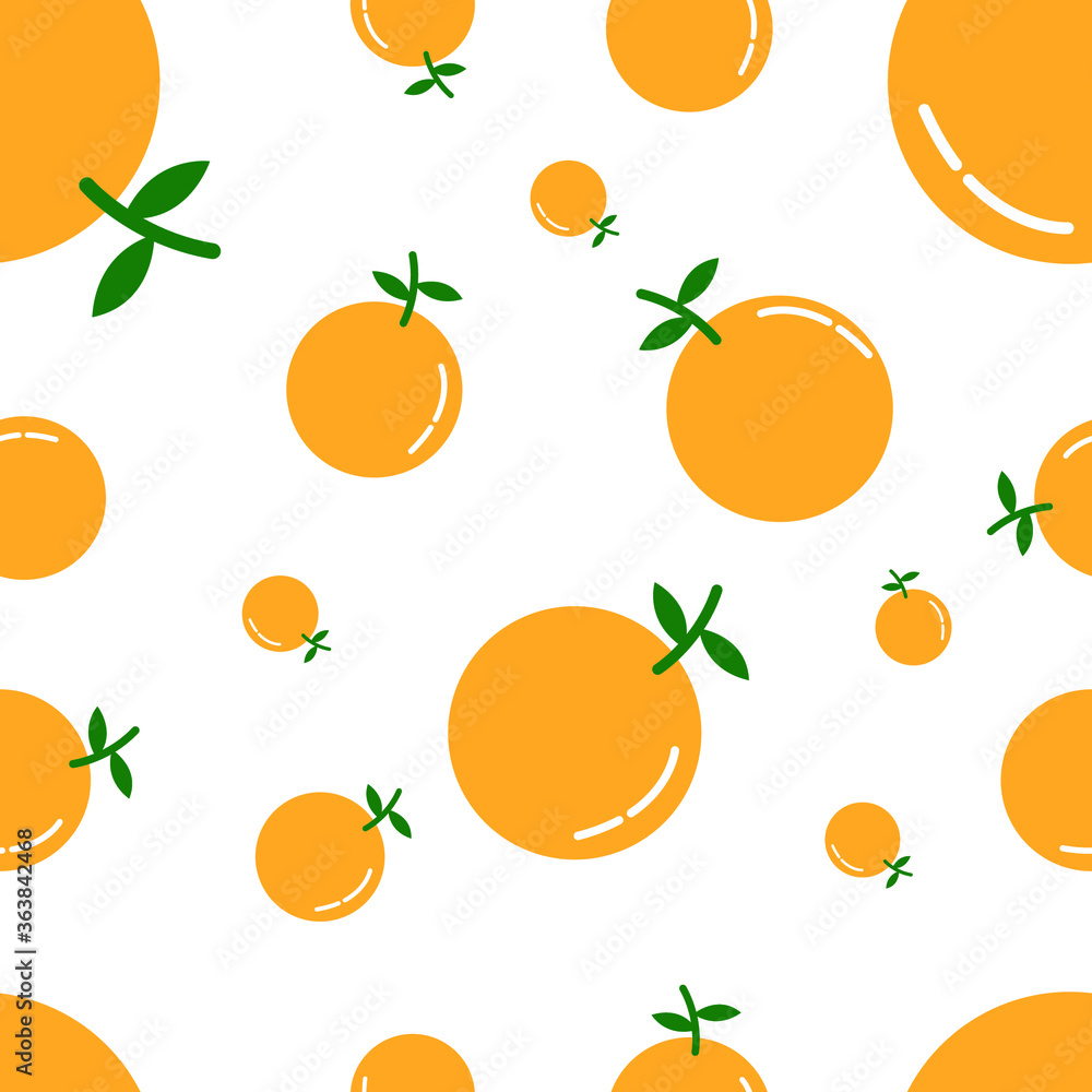 orange fruit seamless pattern orange fruit seamless pattern