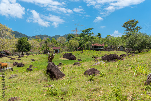 Farm with cattle breeding and agriculture at the west coast of the island of Weh, often known as Sabang. It is the northernmost outpost of Indonesia.