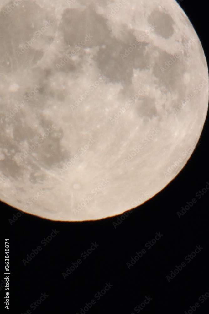 Naklejka premium moon in the sky