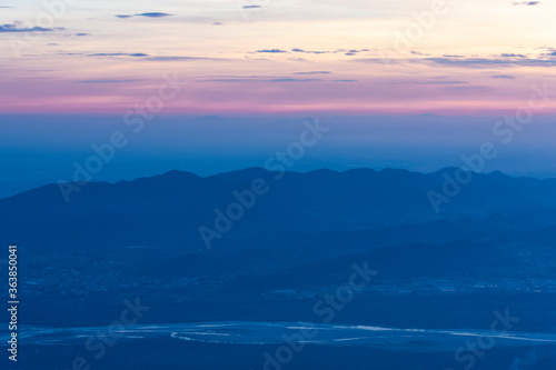 View from Mount Cesen in Italy © Maurizio Sartoretto