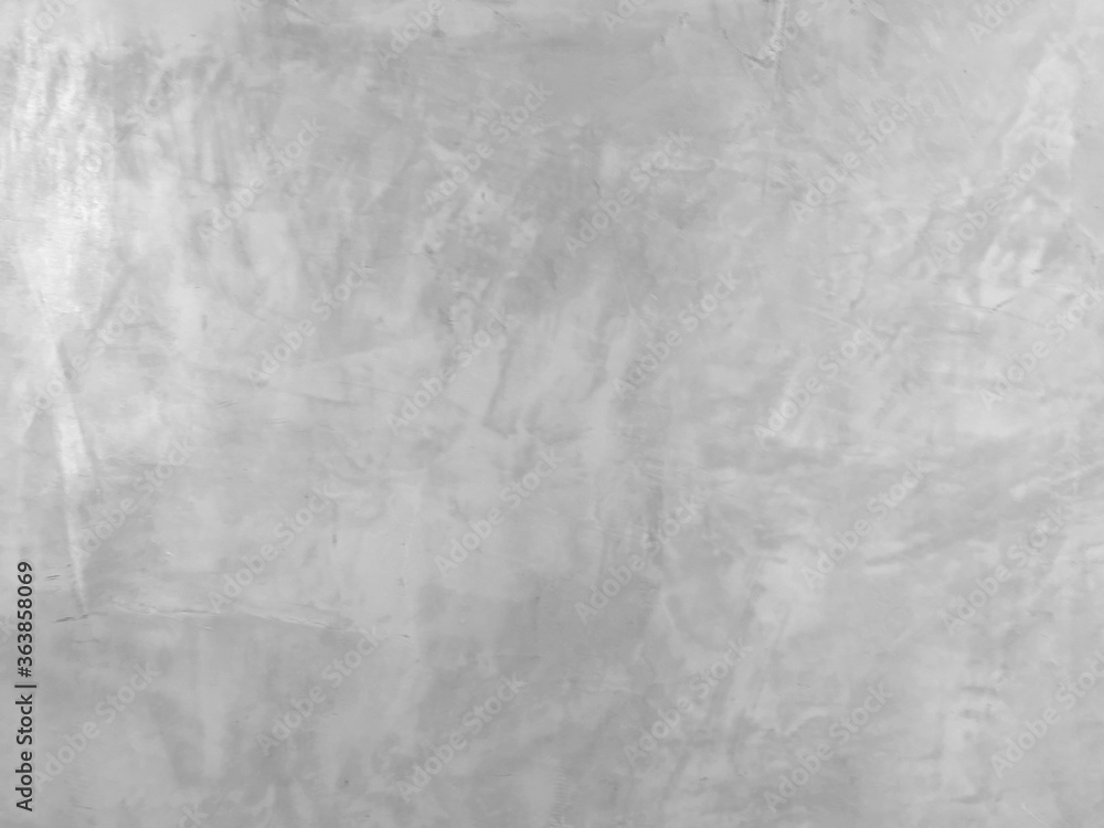 Naklejka premium Cementowa ściana ma szary kolor i gładką abstrakcyjną teksturę powierzchni betonowy materiał tło szczegóły konstrukcja architekta udekoruj styl loftu