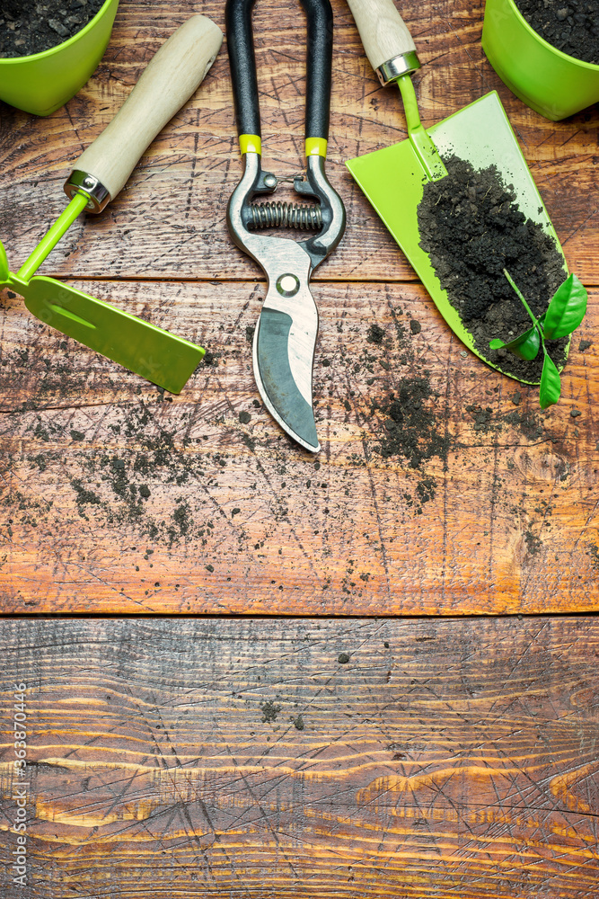 Obraz premium Ready for spring gardening