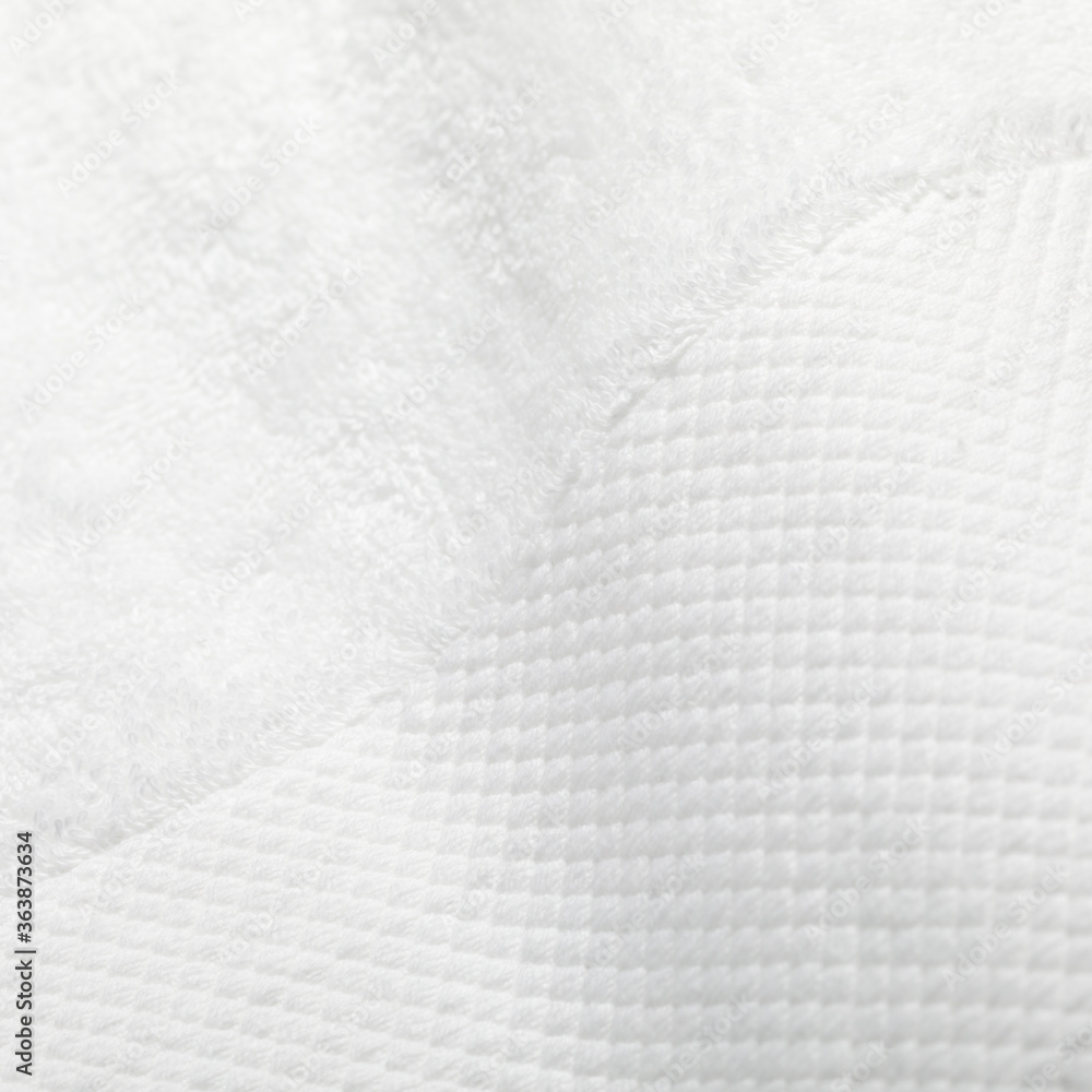 Obraz premium White towel close up