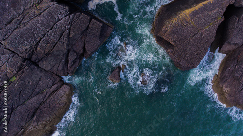 Картината върху платно Irish coast