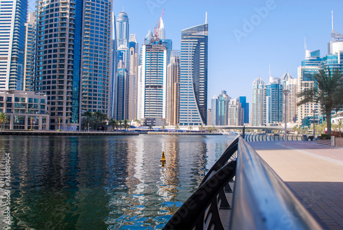 Dubai City in the United Arab Emirates